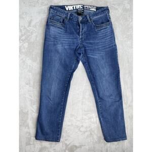 Viktos Jeans Mens 34x29 Blue Operatus XP Tactical Denim Utility READ SIZING